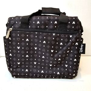 Disney Black Mickey Mouse Lunch Bag Office School Summer